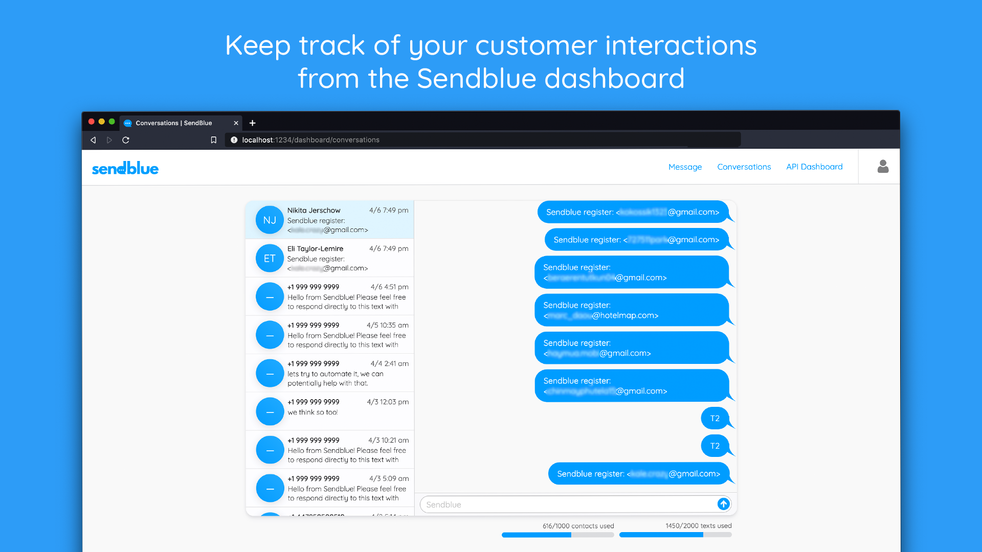 Sendblue gallery image