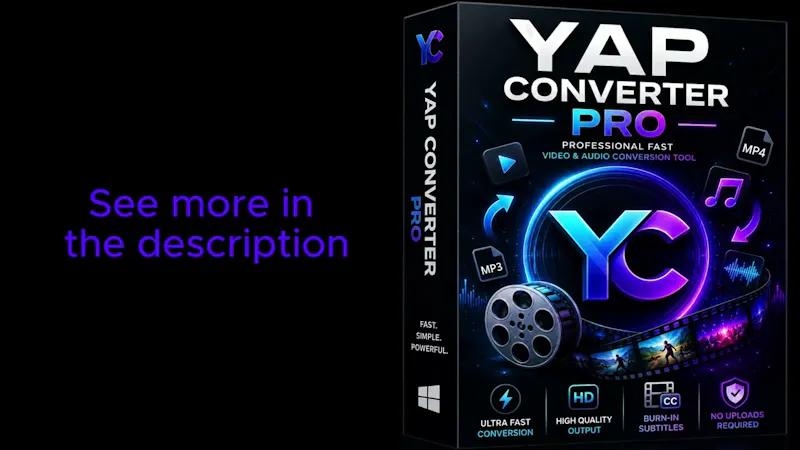 Yap Converter – Video & Audio Conversion screenshot 1 (video preview)
