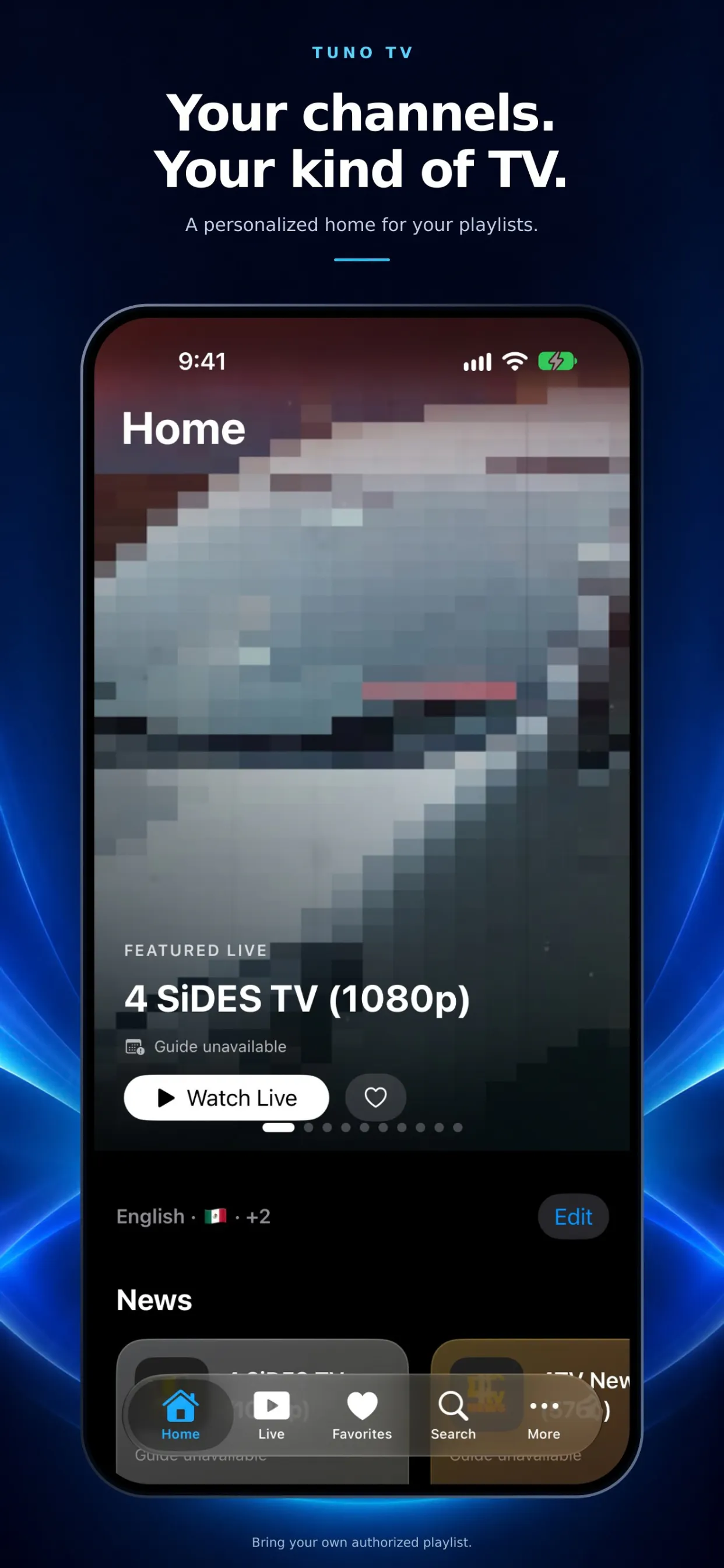 Tuno TV: IPTV Player gallery image