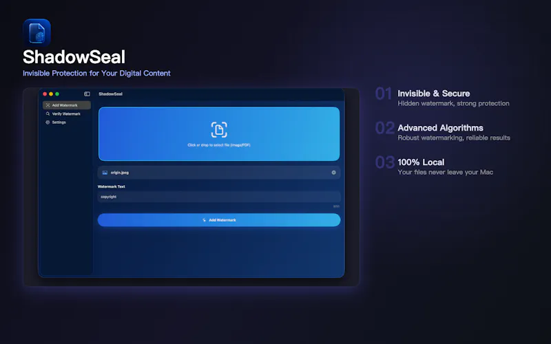 ShadowSeal screenshot 1