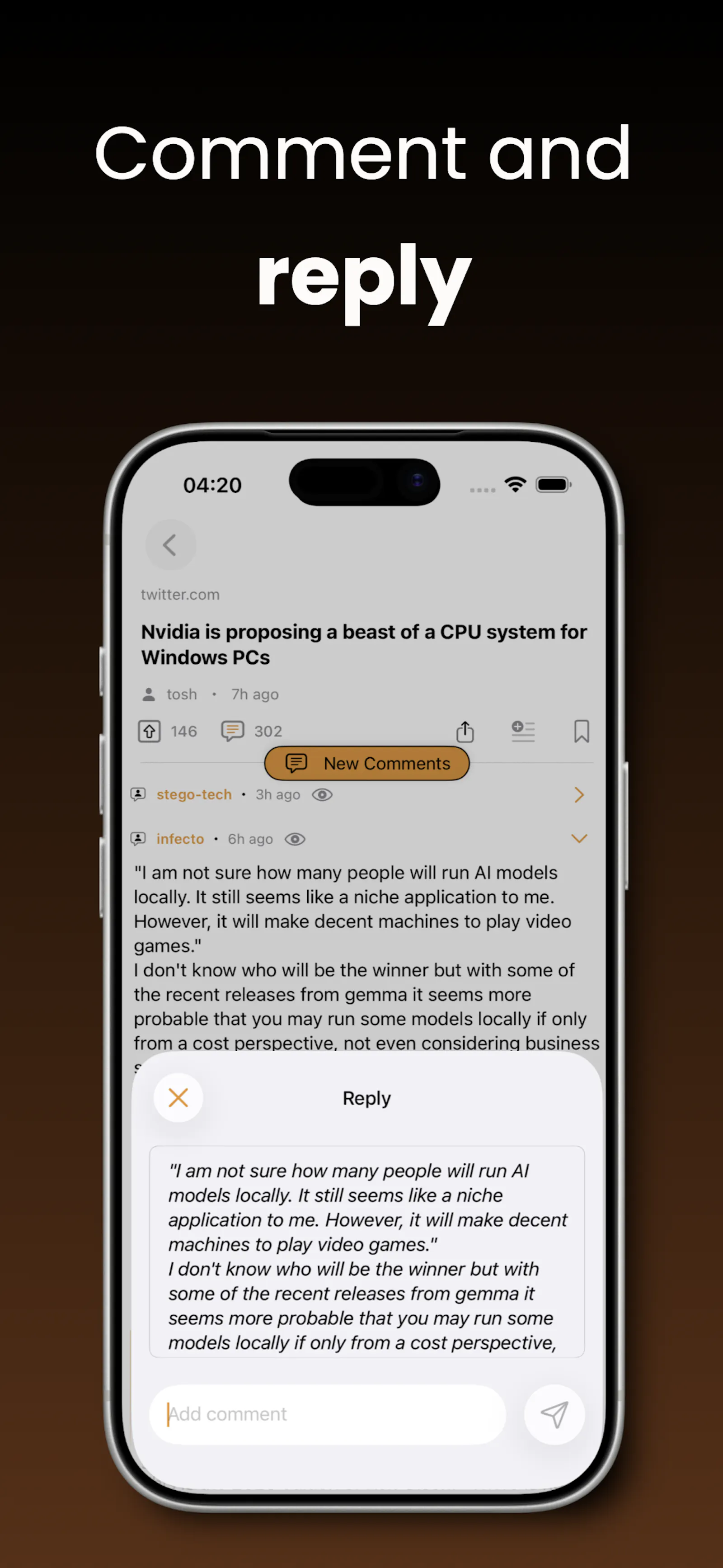 HackerNows screenshot 6