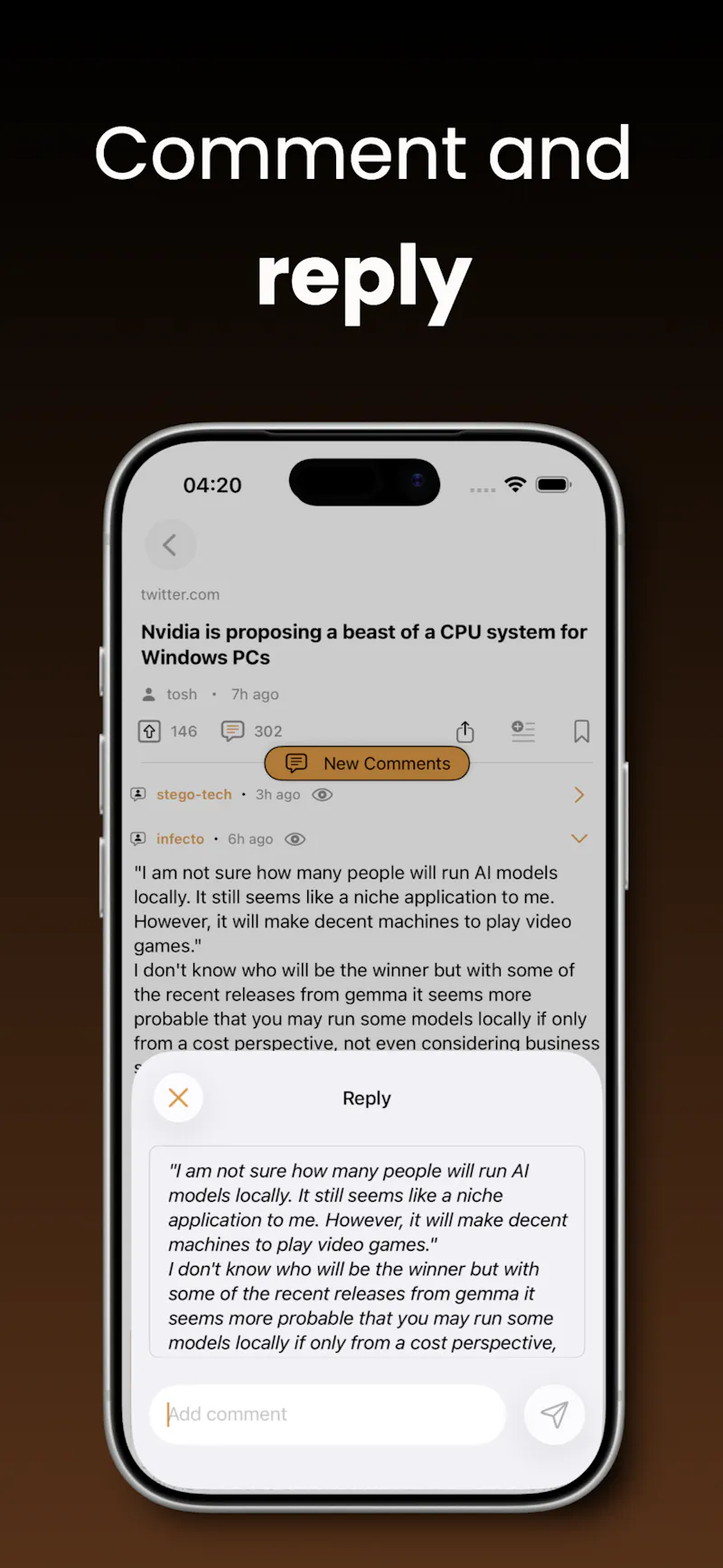 HackerNows screenshot 6