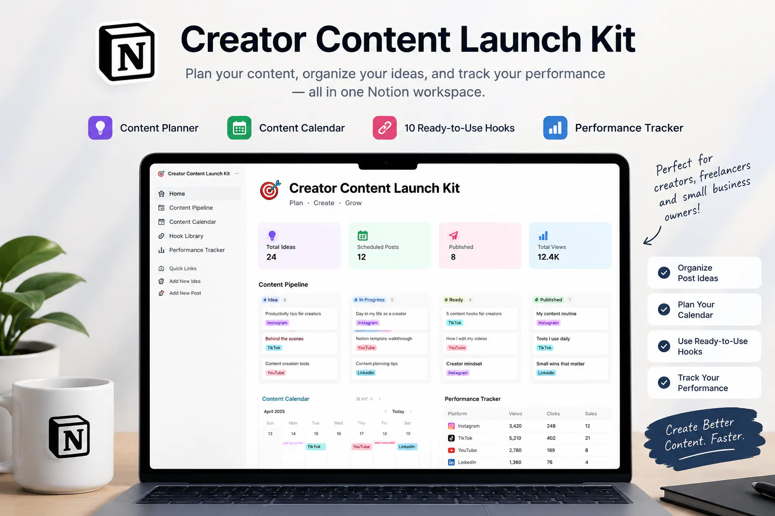 Creator Content Launch Kit gallery image