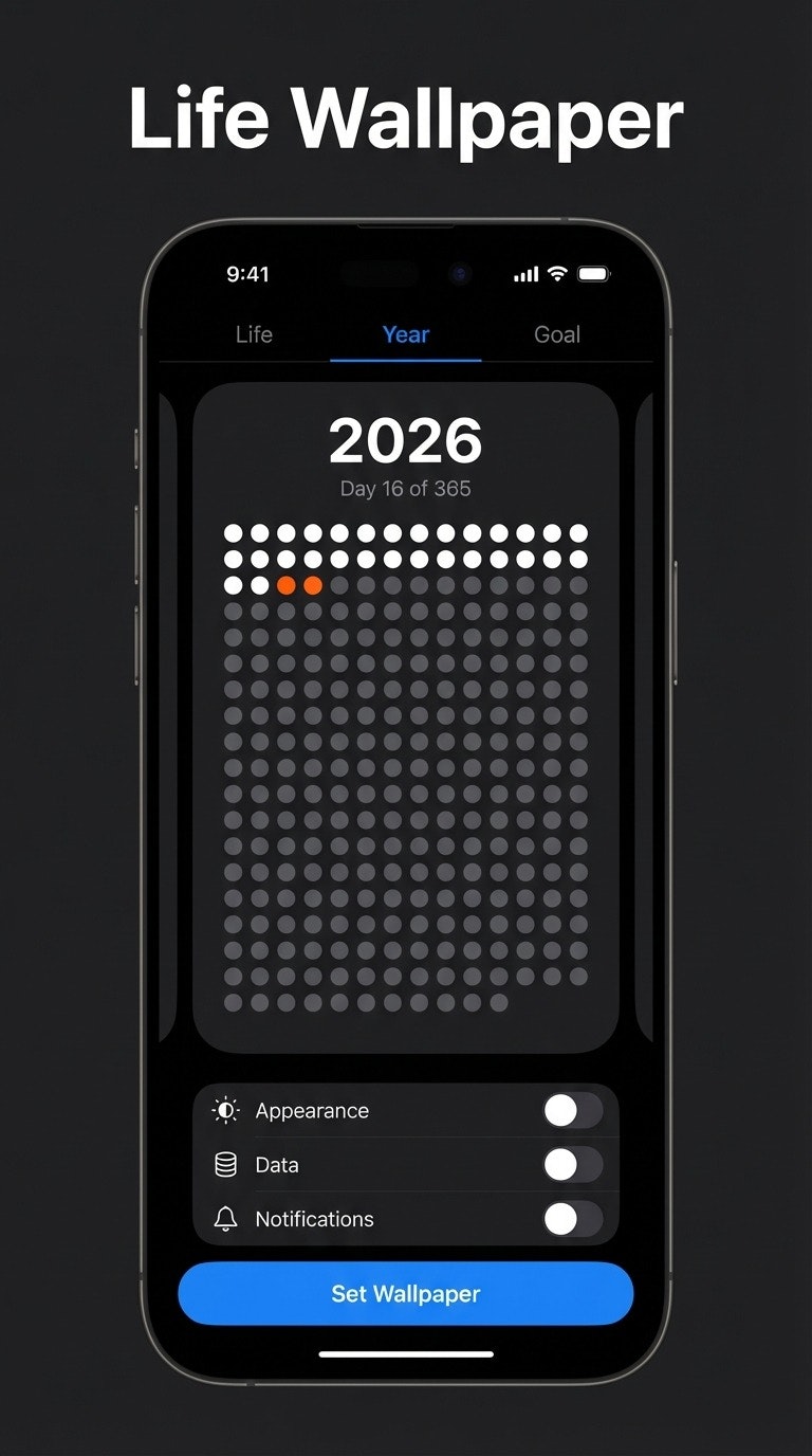 Life Wallpaper - Screenshot 3 showing product features and functionality