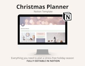 Christmas Planner Notion Template gallery image