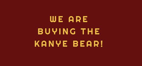Kanye Bear DAO gallery image