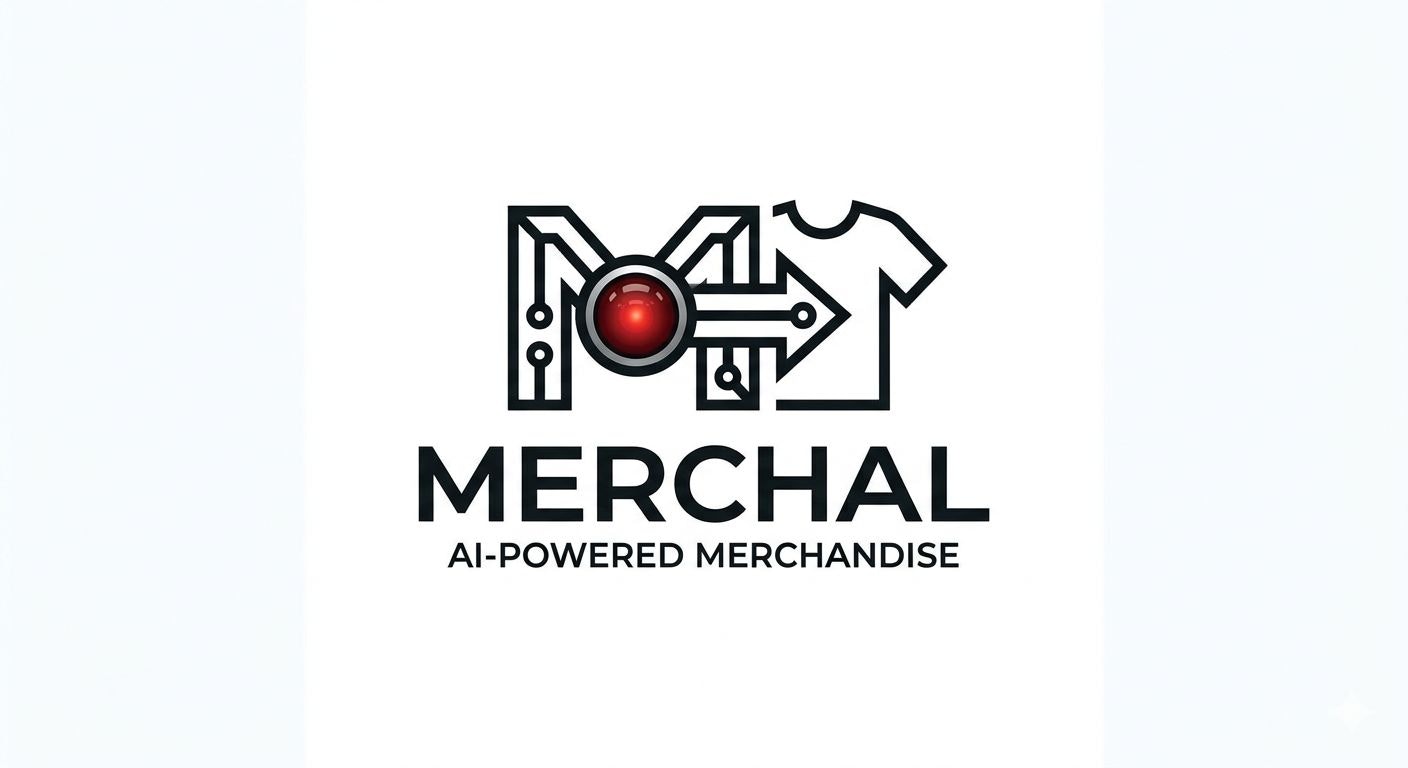 Merchal - Product Hunt launch logo and brand identity