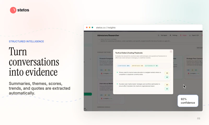 Stetos.co screenshot 5