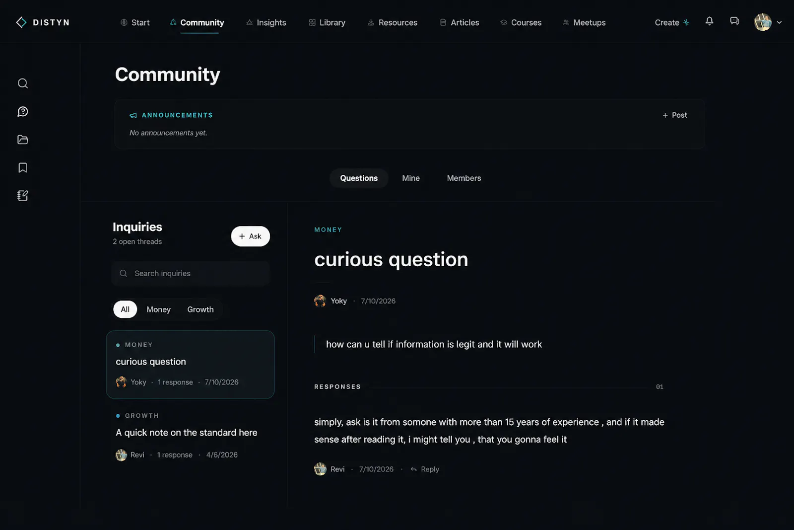 Distyn screenshot 3