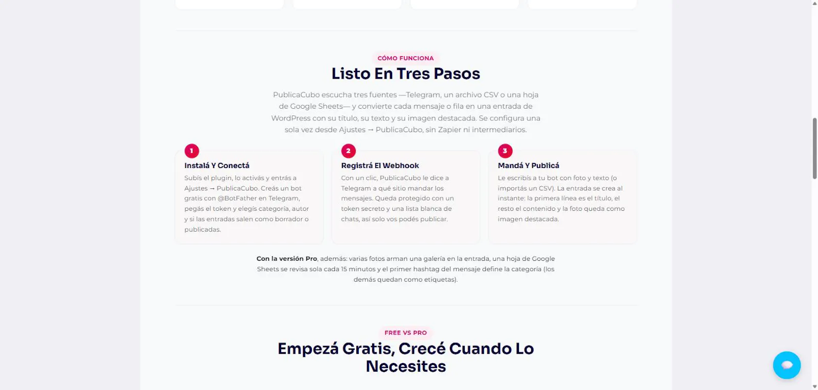 PublicaCubo screenshot 3