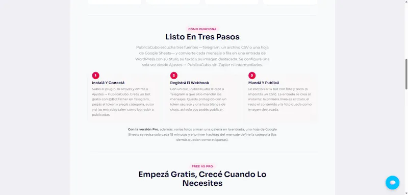PublicaCubo screenshot 3
