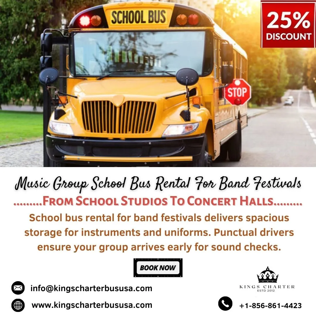 Music Group School Bus Rental For Band  gallery image