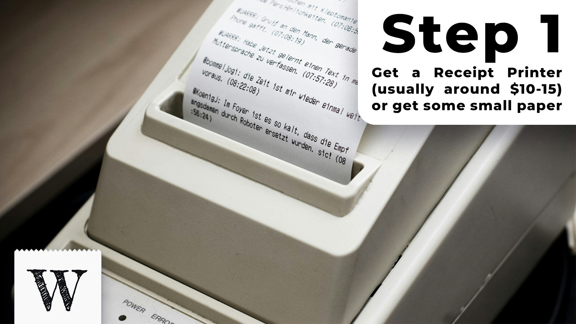 Werewolf Receipt gallery image