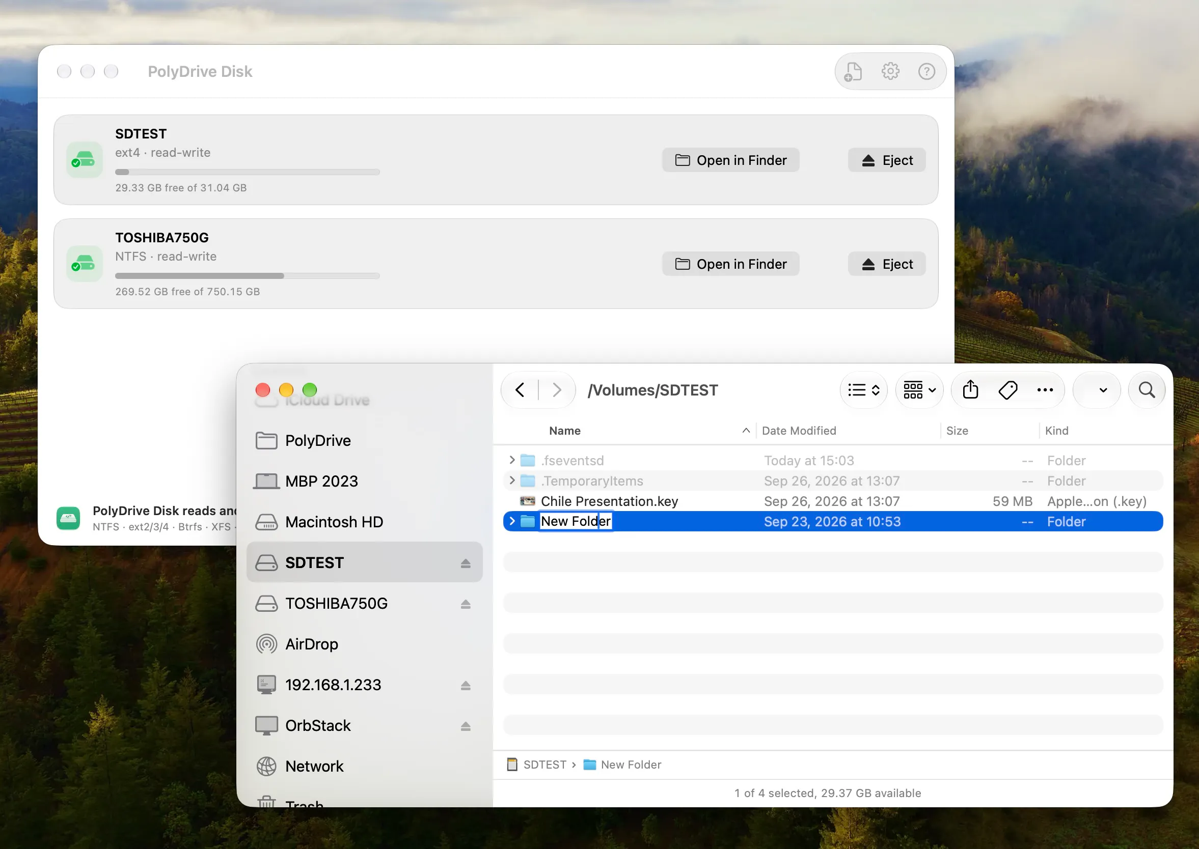 PolyDrive Disk: NTFS & Linux gallery image
