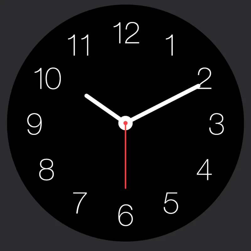 Simple Clock screenshot 2