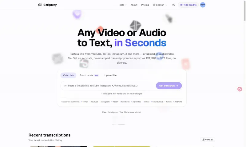 Scriptery screenshot 1
