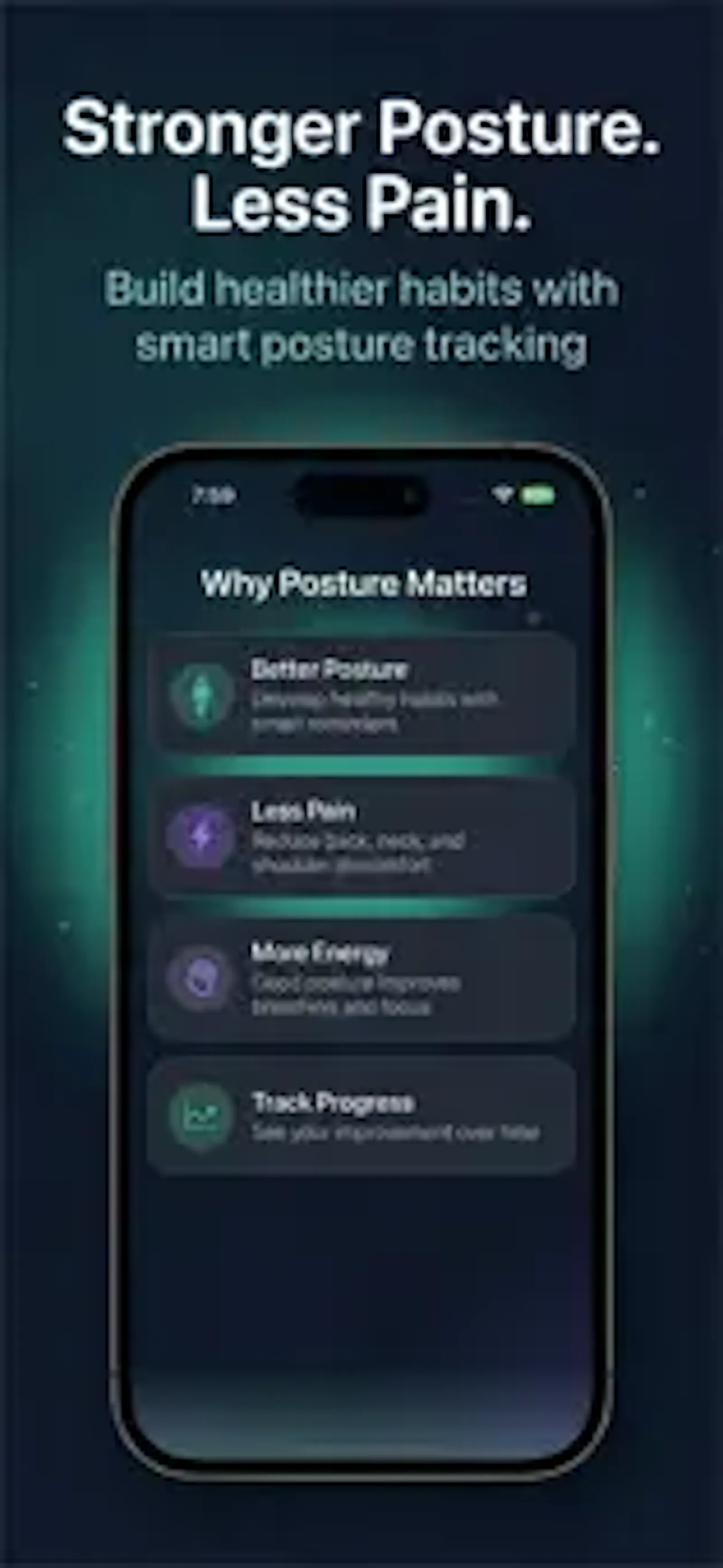 Posturly Posture Reminder App screenshot 8