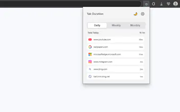 Tab Duration gallery image