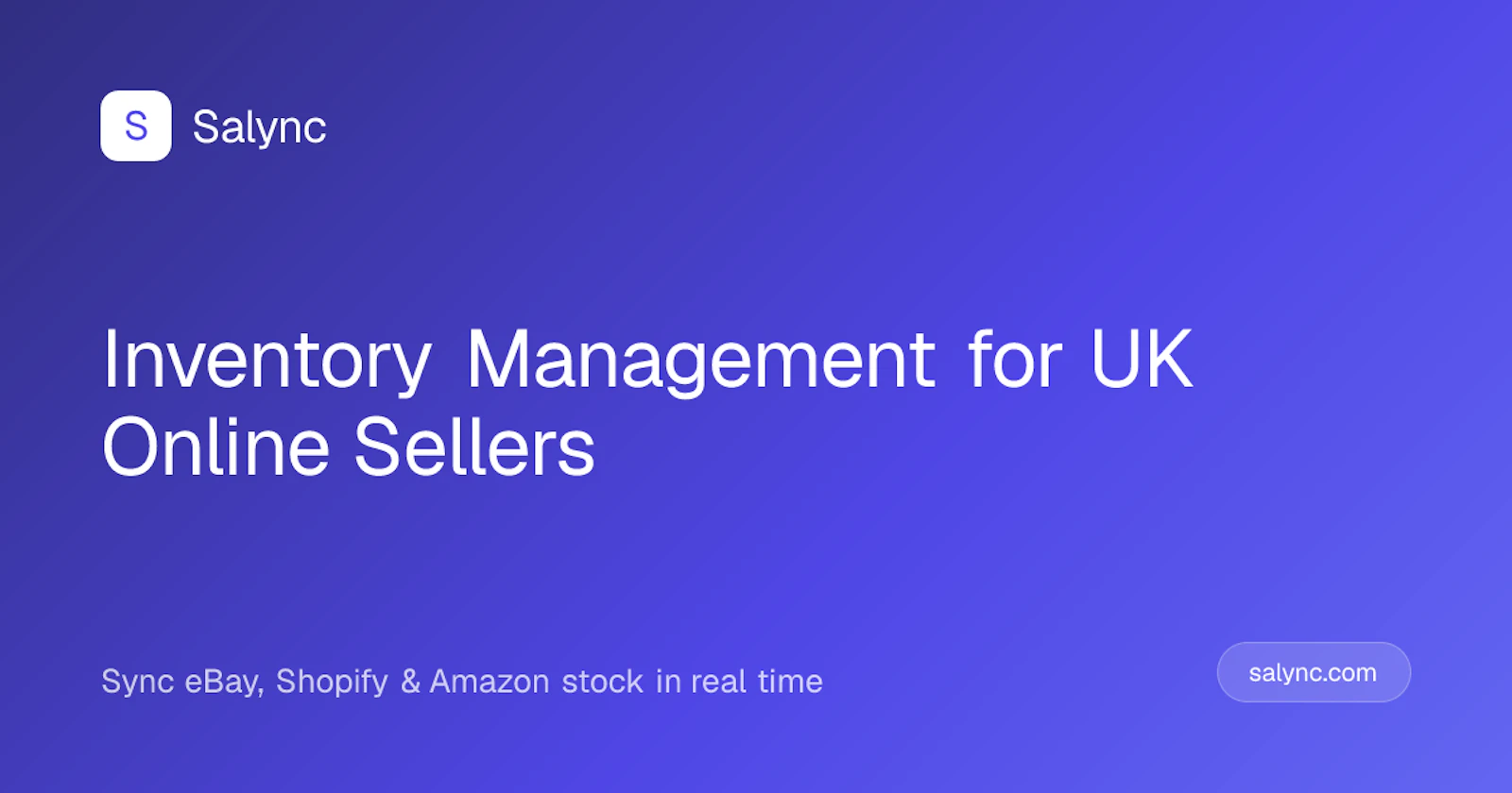 Salync - Stock Management screenshot 1