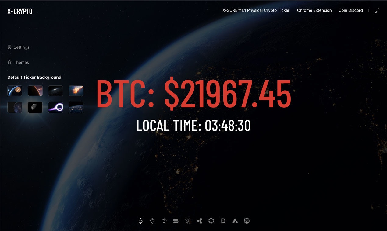 X-Crypto - 简单，安全，时尚的网络加密货币股票媒体2