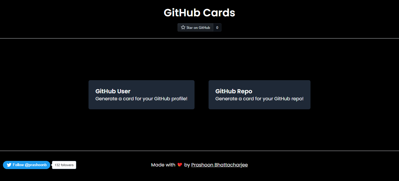 GitHub Cards gallery image