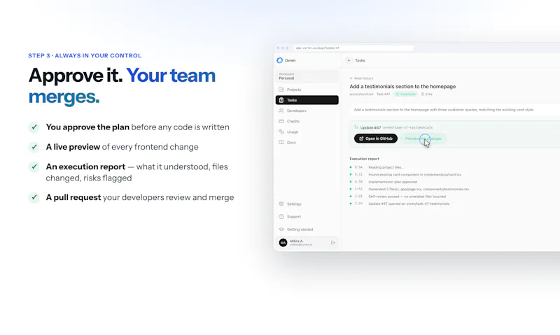 Ovren Live Preview screenshot 5
