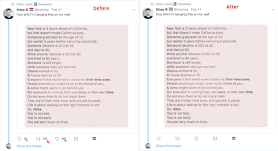 Focus on content gallery image
