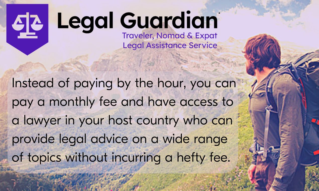 startuptile Legal Guardian-Traveler nomad & expat legal assistance service