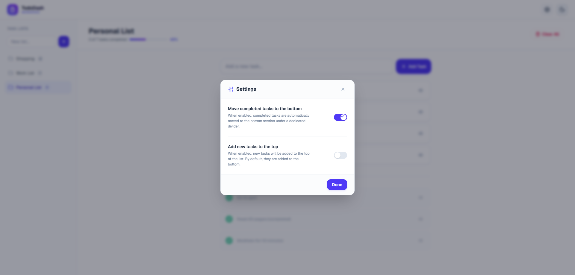 TodoDash gallery image