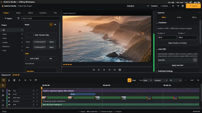 Auto Motion Studio screenshot 1