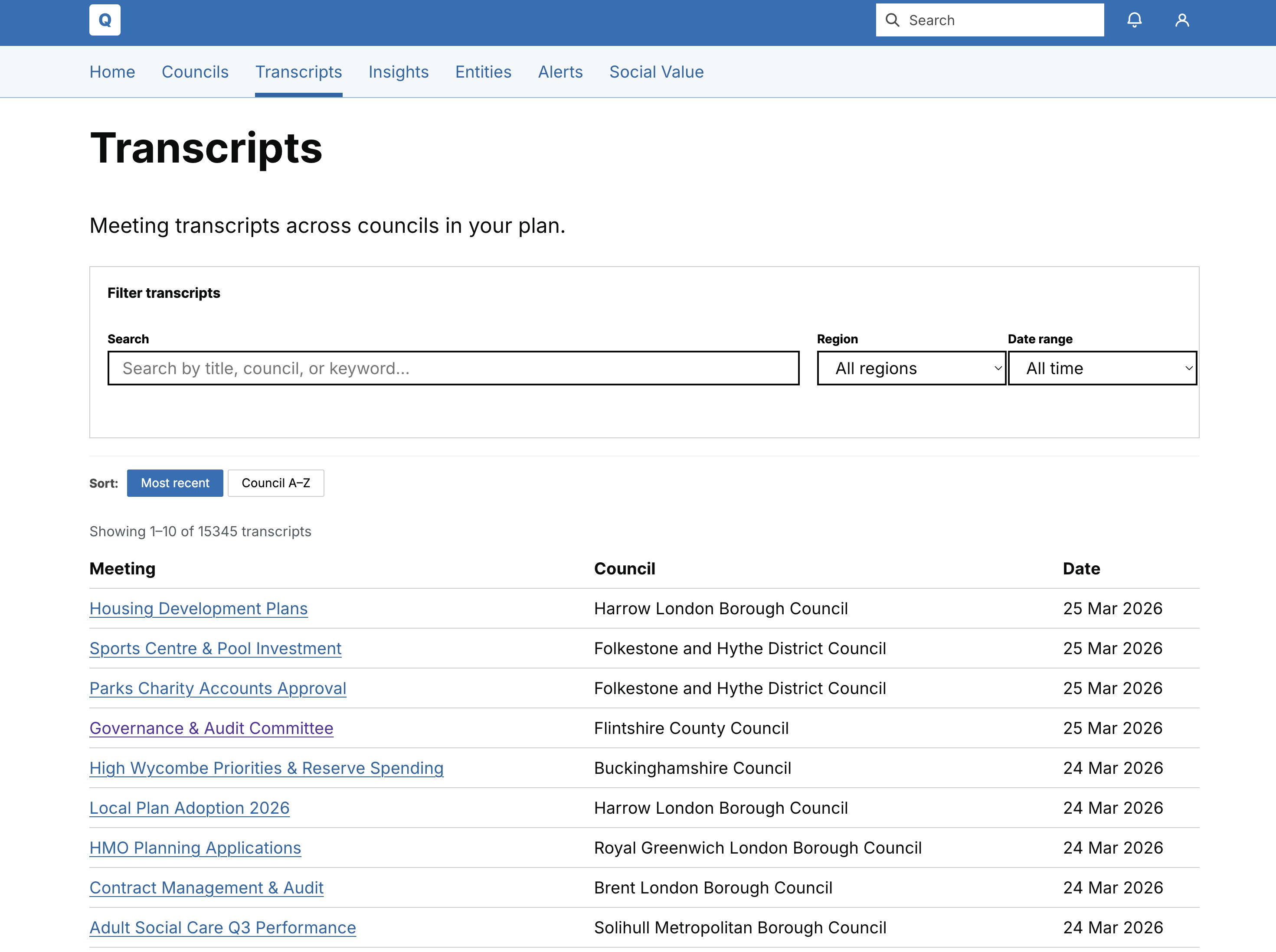 QuorumInsight gallery image