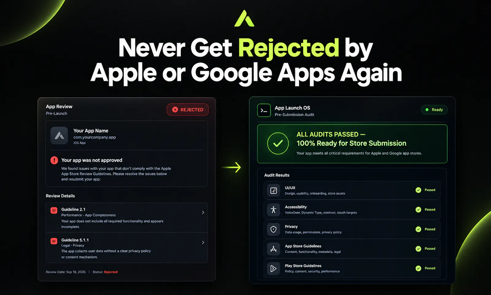 App Launch OS screenshot 1