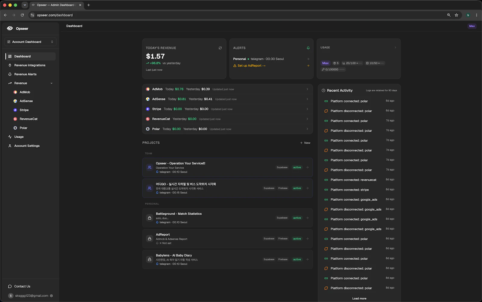 Opseer screenshot 4