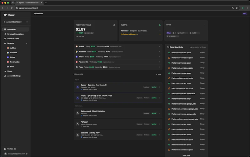 Opseer screenshot 4