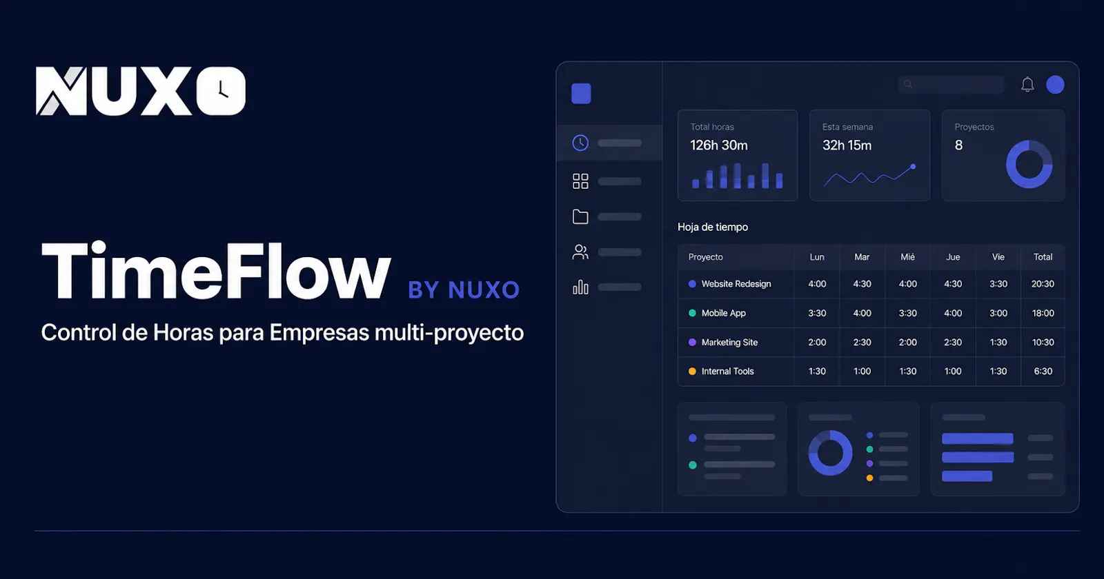 TimeFlow by NUXO. screenshot 1
