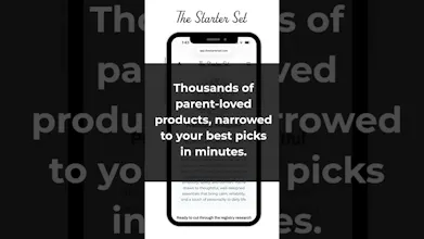 The Starter Set | AI Baby Registry Help gallery image