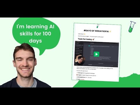 startuptile 100DaysOfAI Challenge-Learn practical AI skills in 100 days