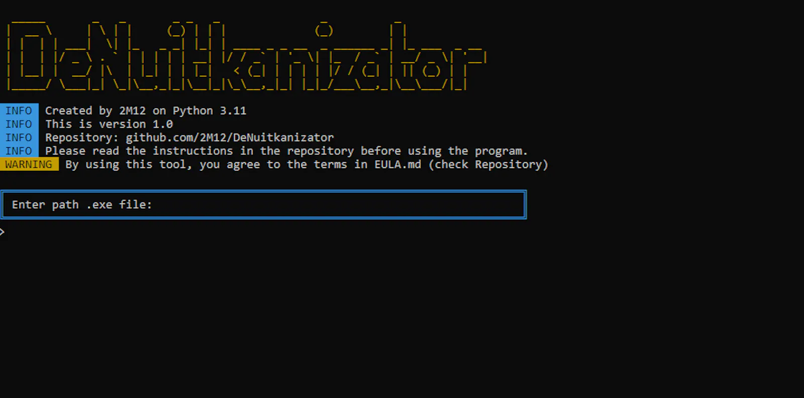DeNuitkanizator - Nuitka .exe Analyzer screenshot 2