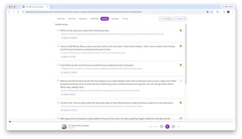 Readpodcast AI screenshot 7