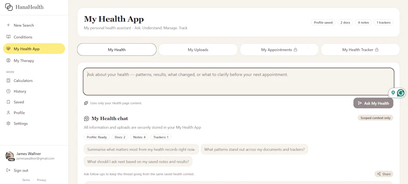 HanaHealth screenshot 5