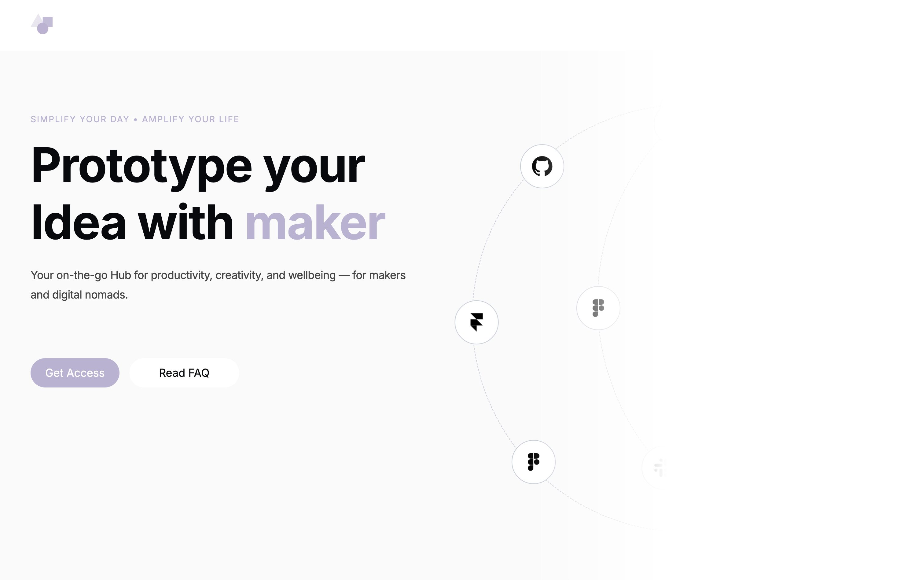 makerHub - Main product screenshot demonstrating key features and user interface