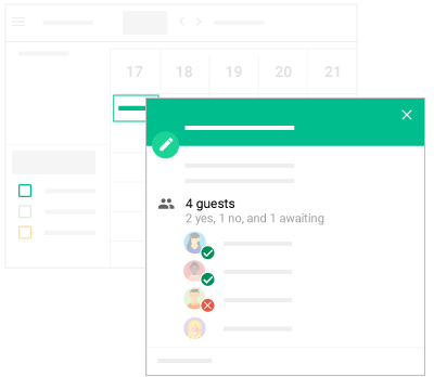New Google Calendar gallery image