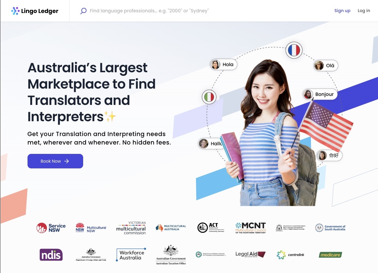 Libro mayor de jerga - Mercado para encontrar servicios de idiomas naati en Australia media 1