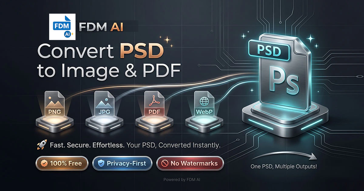 FDM AI PSD to JPG, PNG & PDF Online screenshot 1