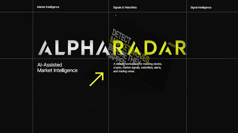 AlphaRadar screenshot 1 (video preview)