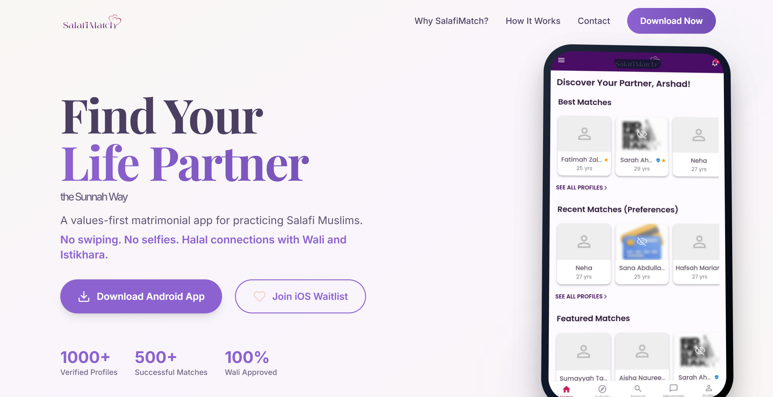 SalafiMatch - Find ur life partner the sunnah way | muslim matrimonial app media 5