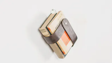 Readme - A Portable hanging book rack gallery image