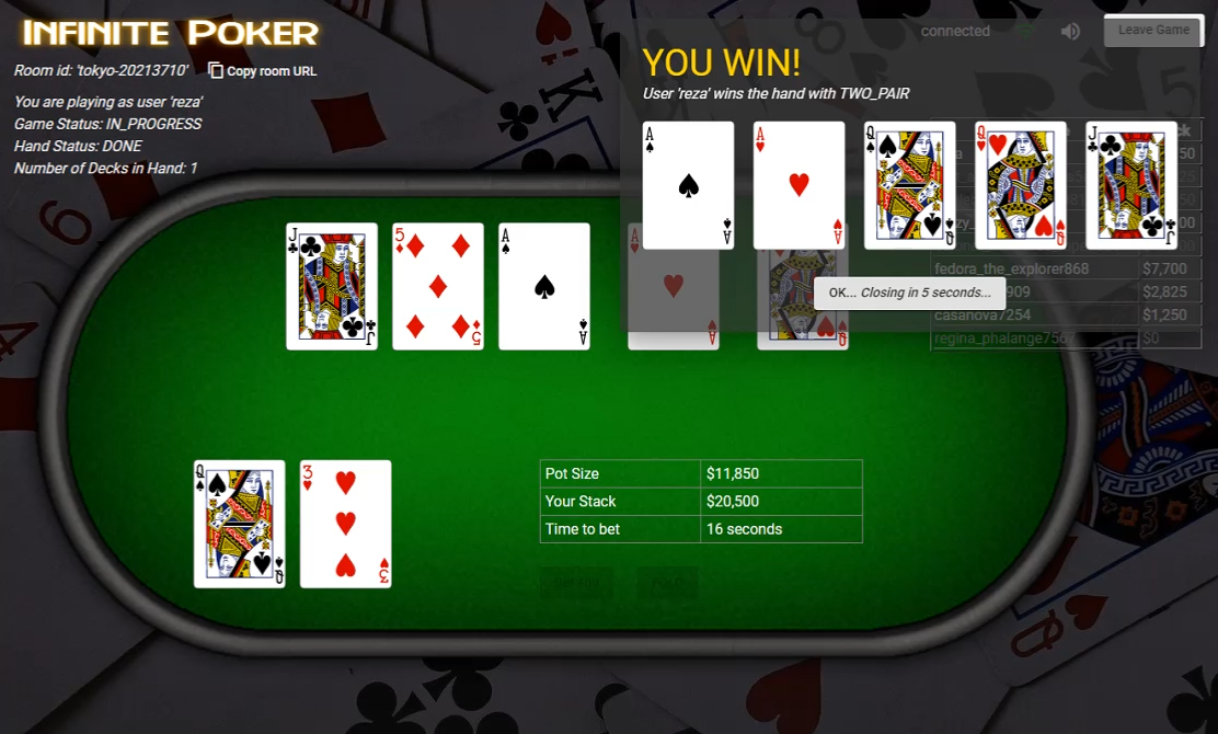 Infinite Poker gallery image