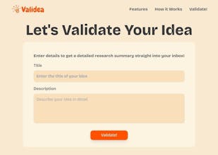 Validea gallery image