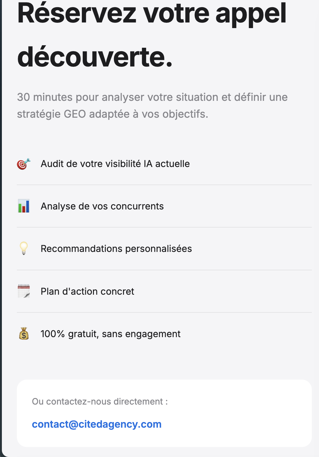 CIted. - Screenshot 2 showing product features and functionality